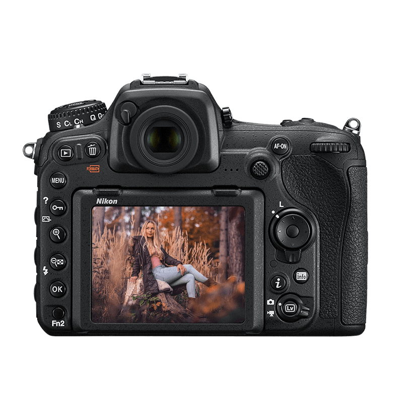 Nikon D500 zadna strana