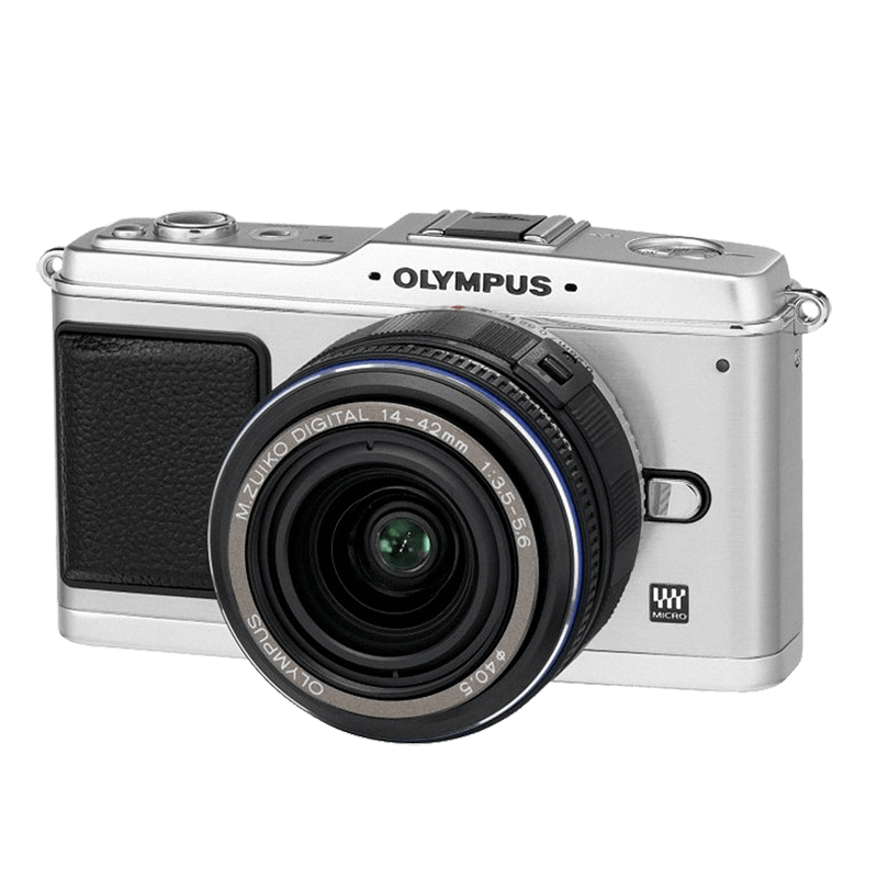 Olympus PEN E P1 zboku