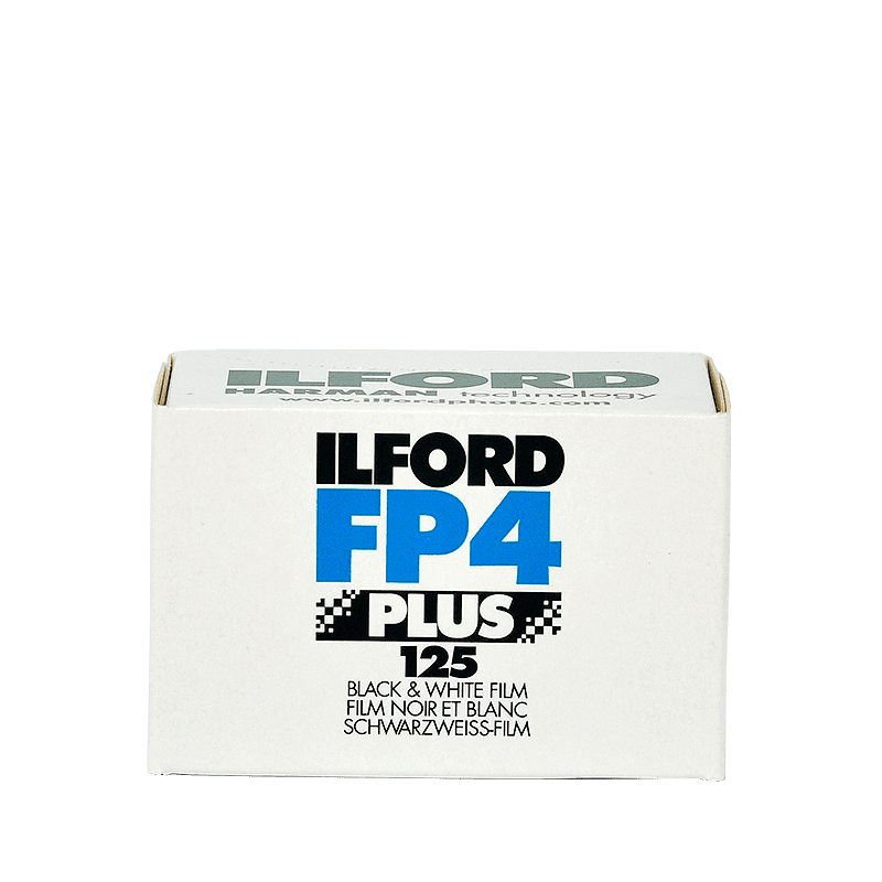 Cierno biely film ilford fp4 plus 125 36 krabicka