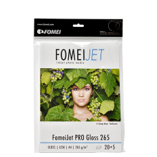 FomeiJet Pro gloss 265g A4/25 uds