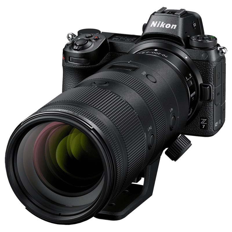 Nikkor z 70 200mm f2,8 vr s plus telo