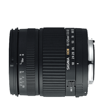 Sigma 18-125mm f/3.5-5.6 DC (para Nikon)