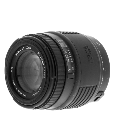 Sigma 70-210mm f/4-5.6 UC II (para Canon)