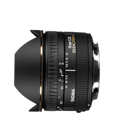 Sigma 15mm f/2.8 Fisheye EX CD (para Nikon)