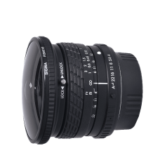 Sigma 8mm f/4 Fisheye (para Pentax)