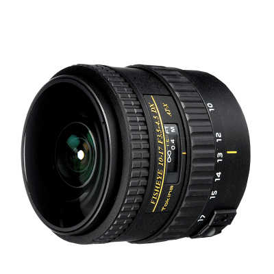 Tokina fisheye AT-X 10-17mm f/3.5-4.5 (para Canon)
