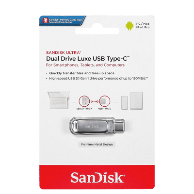 Memoria SanDisk Luxe USB 3.2 (varias capacidades)