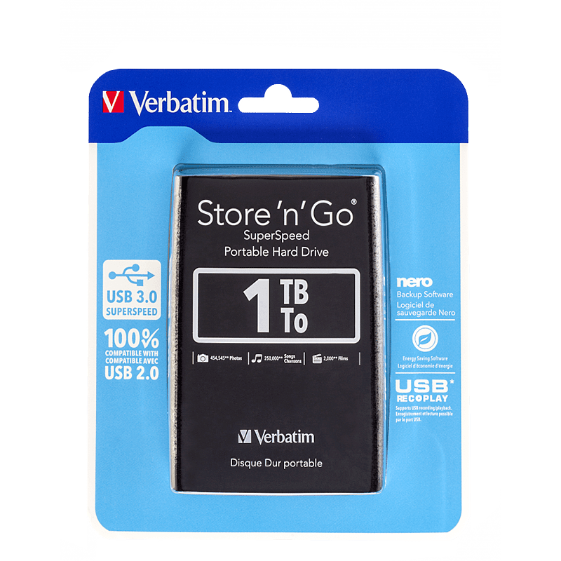 Verbatim hdd 1tb