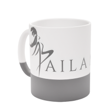 Taza con foto y base gris 330 ml