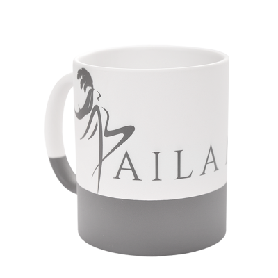 Taza con foto y base gris 330 ml