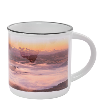Taza retro de cerámica con foto 280 ml