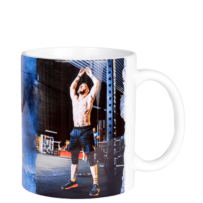 Taza blanca clásica con foto 330 ml